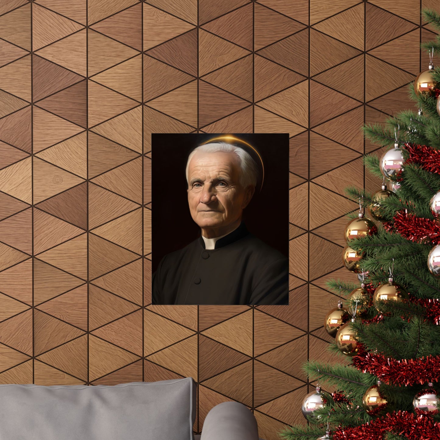 Saint André Bessette  - Sanctified Souls Print - Multiple Sizes - Premium Matte Vertical Posters