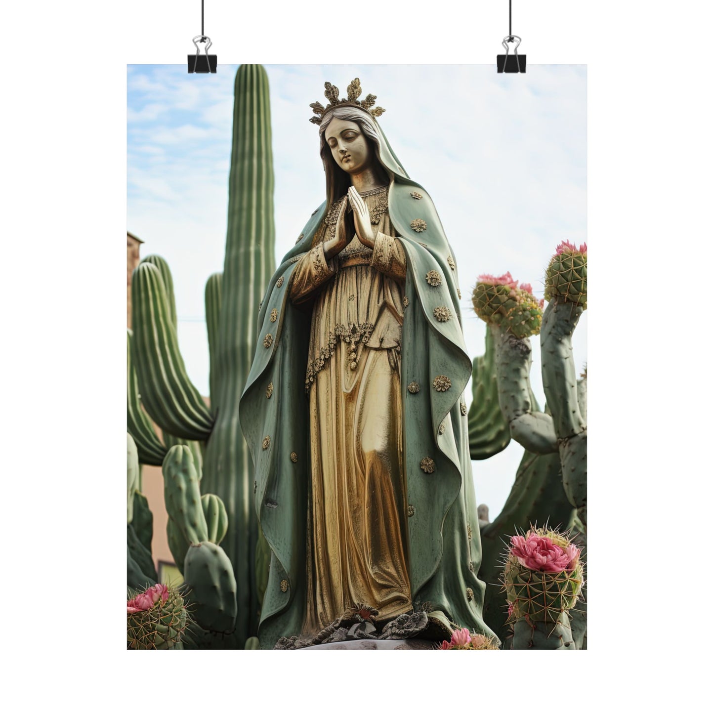 Our Lady of Guadalupe - Sanctified Souls Print - Multiple Sizes - Premium Matte Vertical Posters