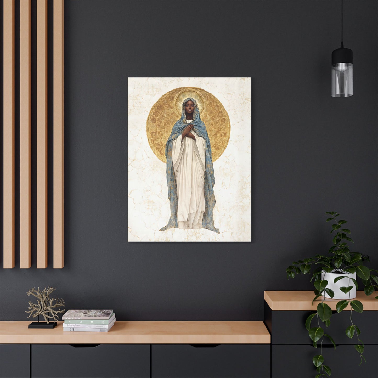 Our Lady of Kibeho- The Vision of Divine Peace - Museum Wrapped Canvas - Print - Religious Art for your Home - Christian print - Religious