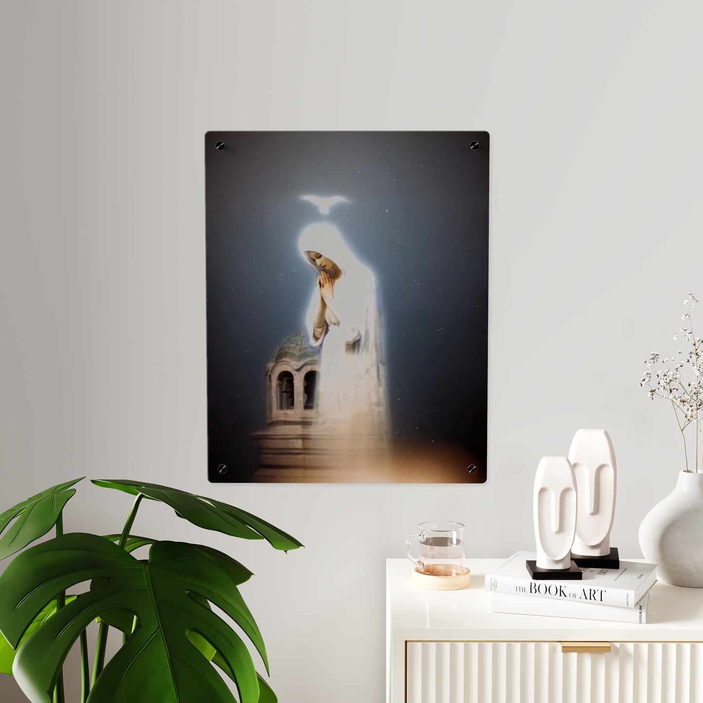 Our Lady of Zeitoun - Mother Mary Print - Marian Art - Wall Art Panel - Ready to Hang Acrylic Print - Saint Art - Catholic Art