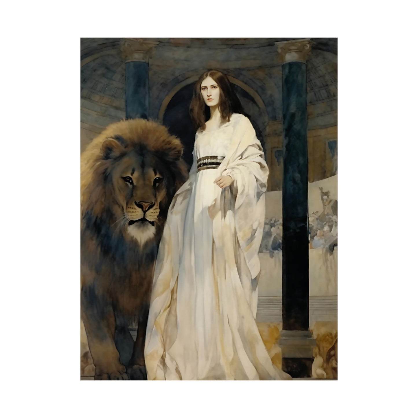 Saint Euphemia Print - Sanctified Souls Print - Multiple Sizes - Premium Matte Vertical Posters