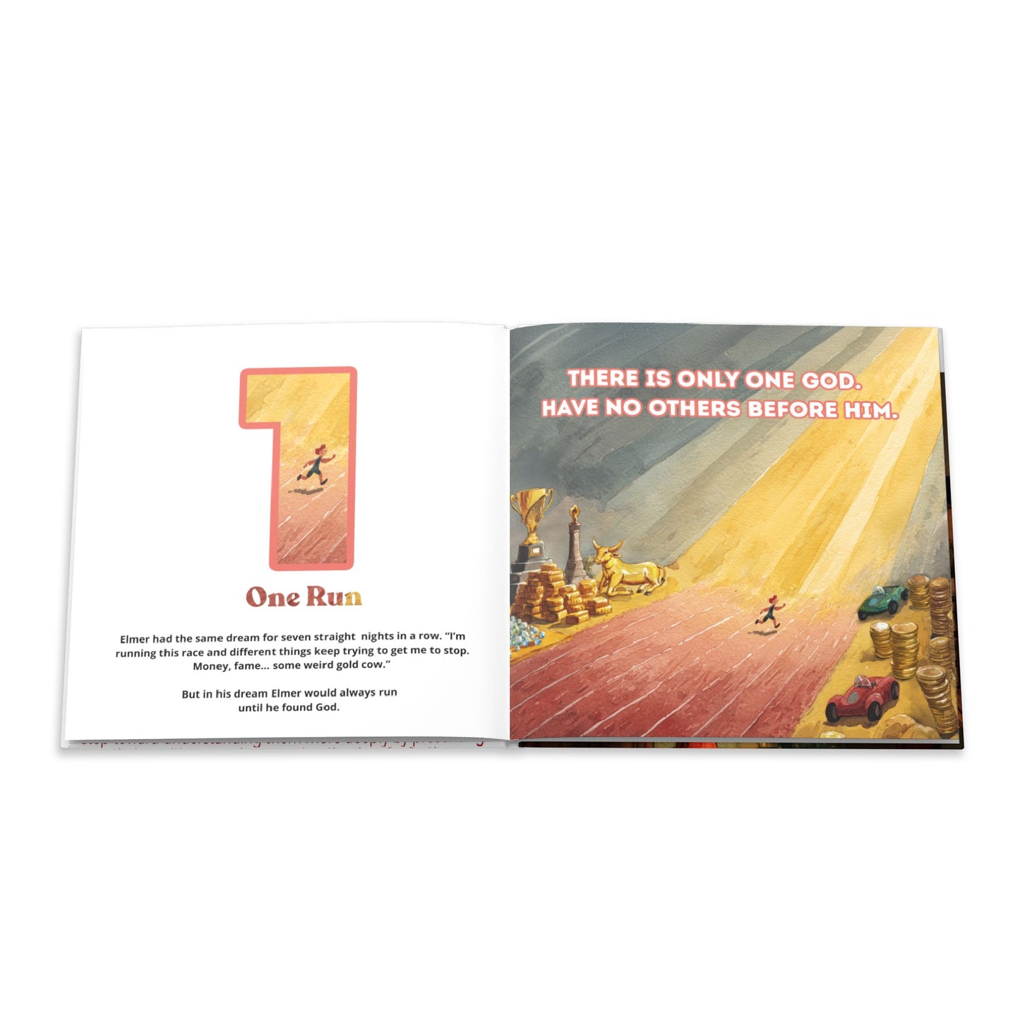 The 8 Plate (Hardcover) Ten Commandments Book | Catholic Memory Book for Kids | Bible Mnemonics for Children | Christian Kids Book