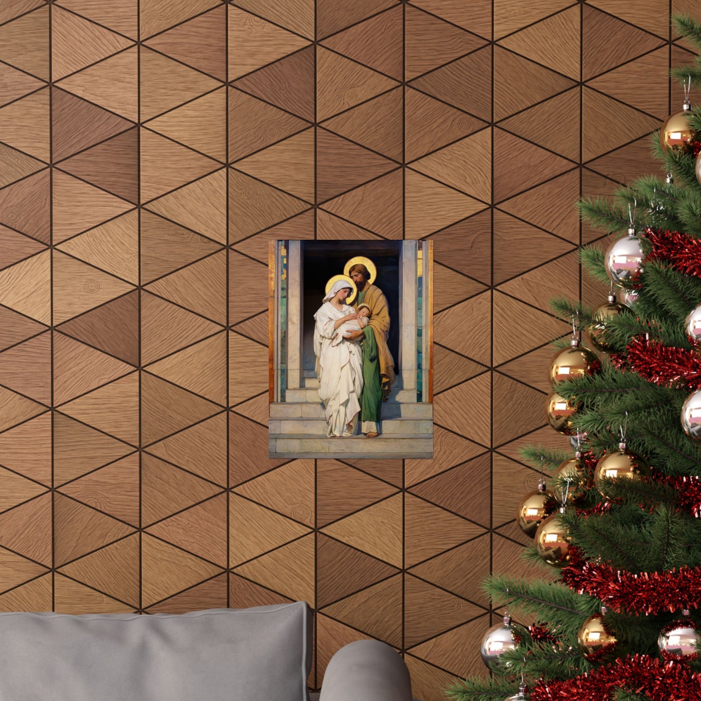 The Feast of the Presentation of the Lord - Holy Family - Sanctified Souls Print - Multiple Sizes - Premium Matte Vertical Posters