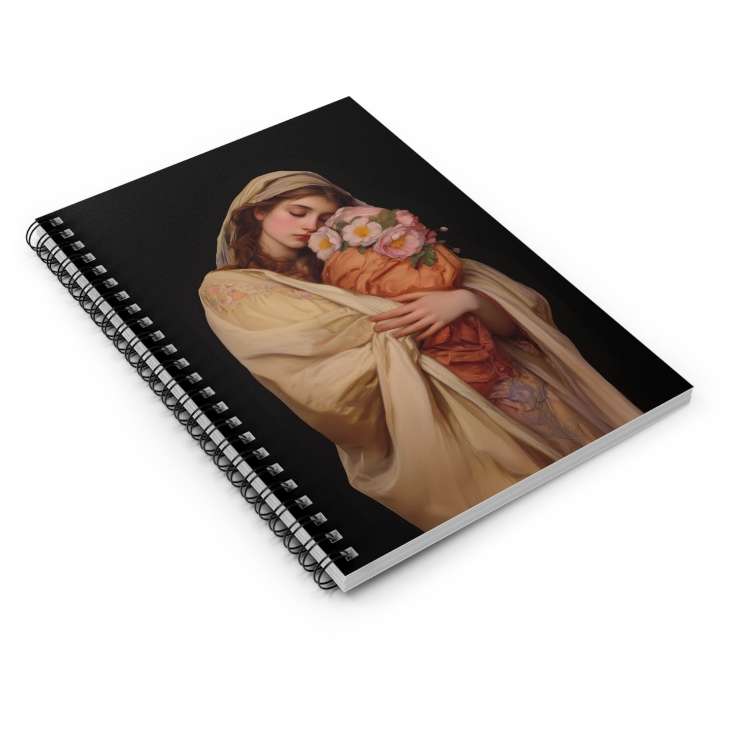 The Silent Cry of the Holy Innocents - The Feast of the Holy Innocents - Religious - Spiral Notebook - Ruled - Catholic - Devotional