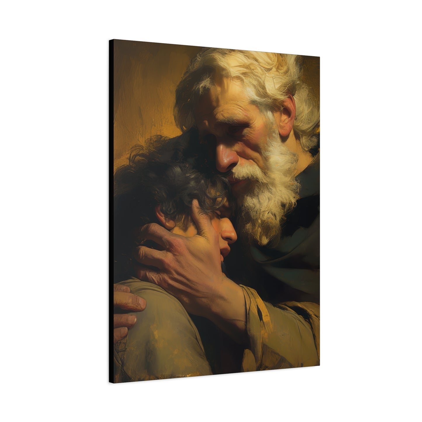 The Return of the Prodigal Son - Gallery Wrapped Canvas - Print - Religious Art for your Home - Catholic Art Print