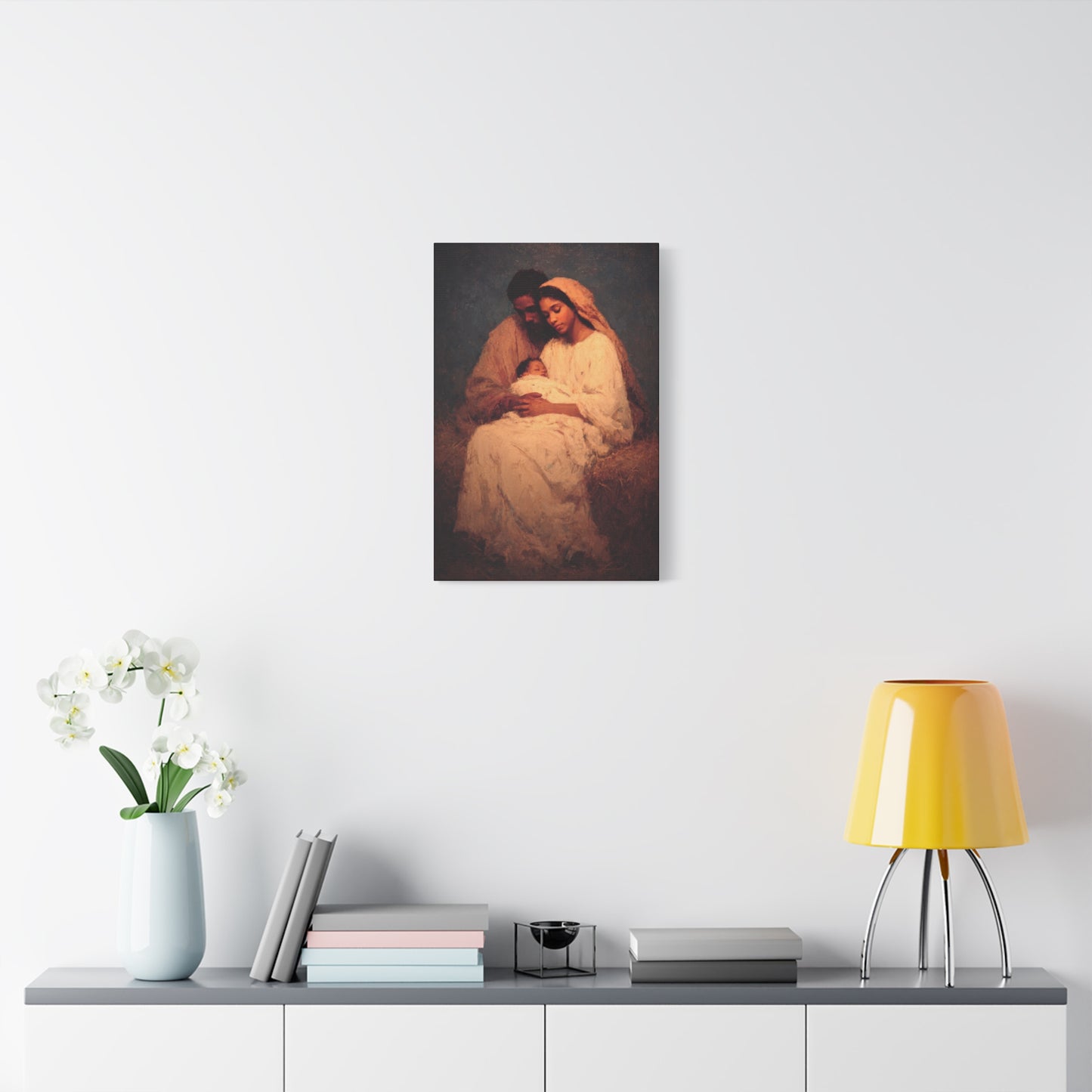 Love Made Visible in the Holy Family - Gallery Wrapped Canvas - Print - Religious Art for your Home - Catholic