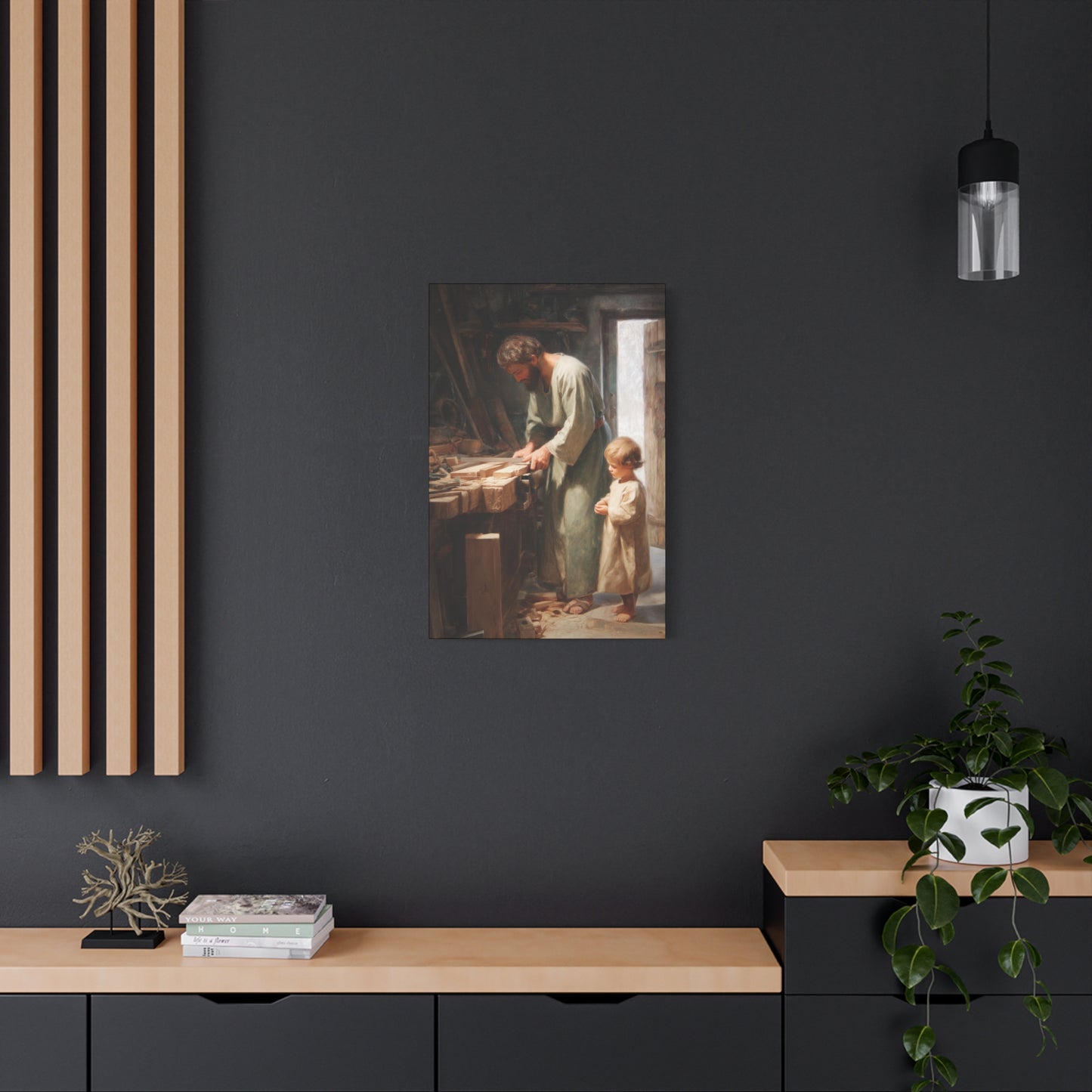 St. Joseph the Worker - Catholic Saint Canvas Print