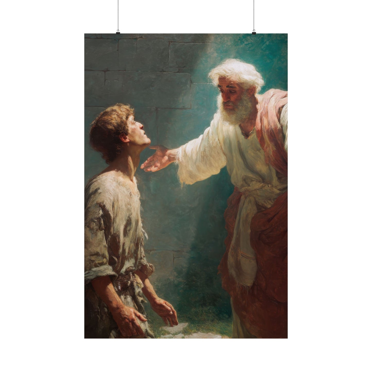 Homecoming of the Prodigal Son - Sanctified Souls Print - Multiple Sizes - Premium Matte Vertical Posters