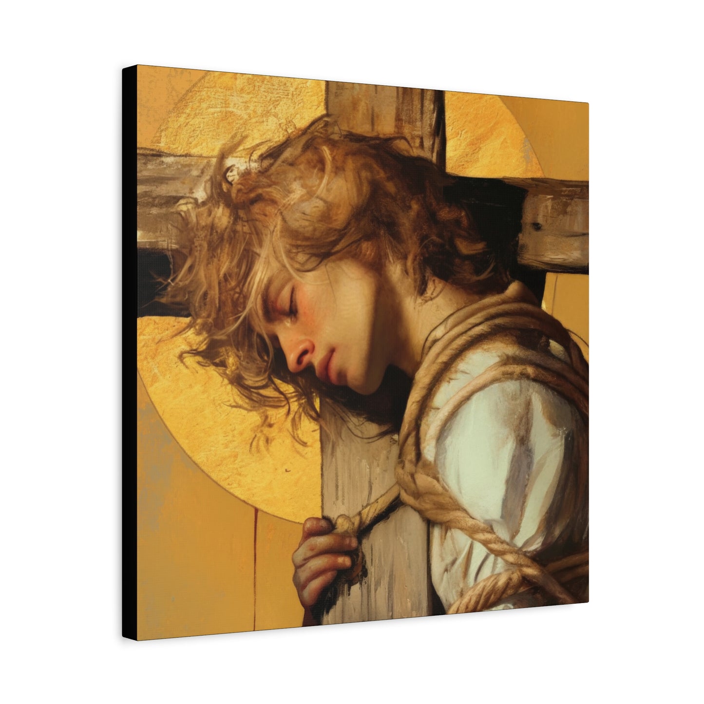 Saint Dismus, The 'Good Thief' - Gallery Wrapped Canvas - Print - Religious Art for your Home - Catholic Art