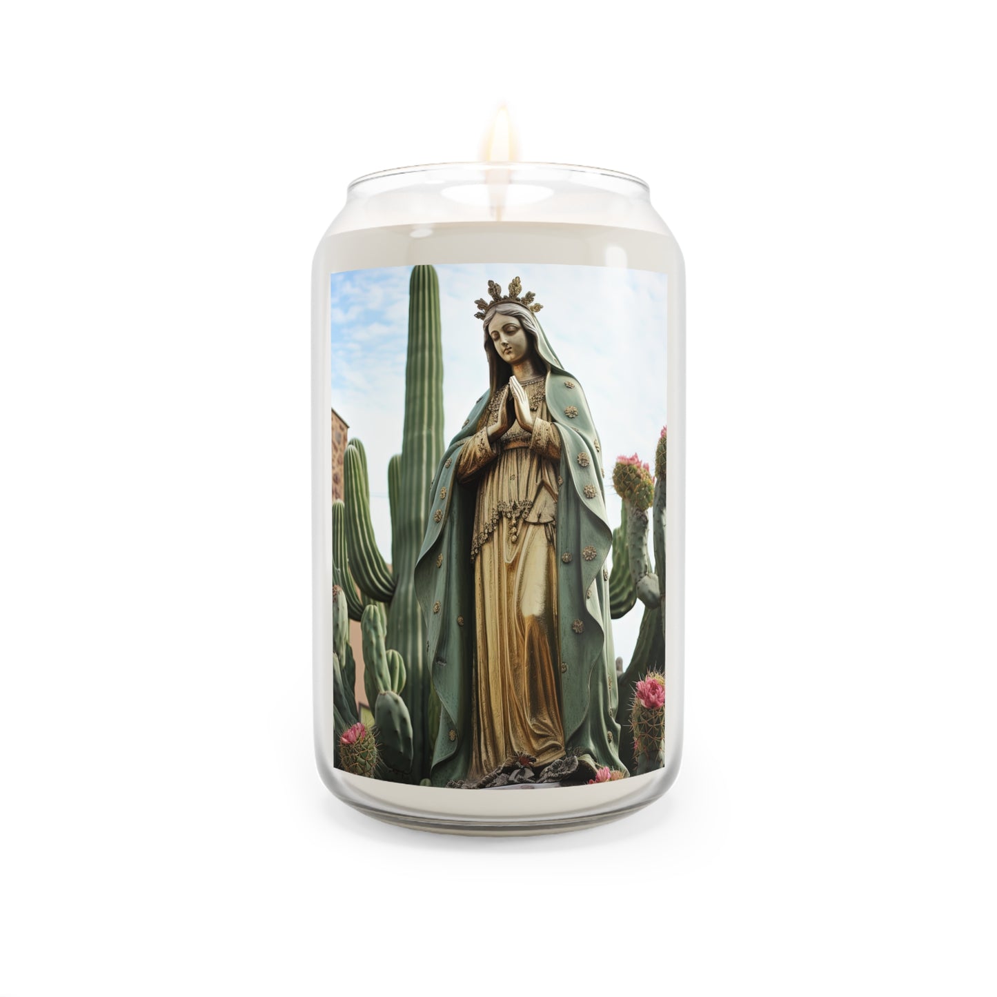Our Lady of Guadalupe  - Scented Prayer Candle, 13.75oz - Tall Size - Religious Prayer Candle - Catholic Art - Religious Gift