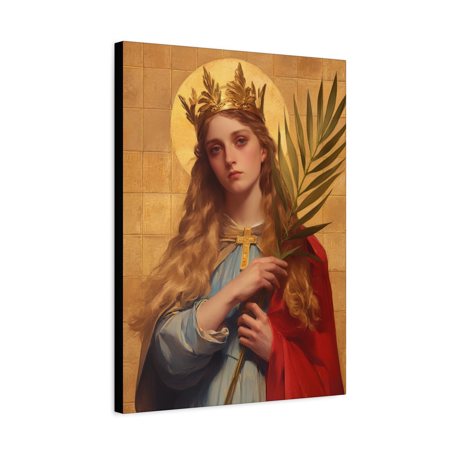 Saint Agrippina - Gallery Wrapped Canvas - Print - Religious Art for your Home - Catholic Art