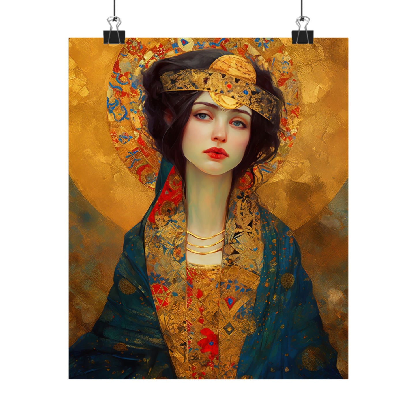 Saint Helena - Sanctified Souls Print - Multiple Sizes - Premium Matte Vertical Posters
