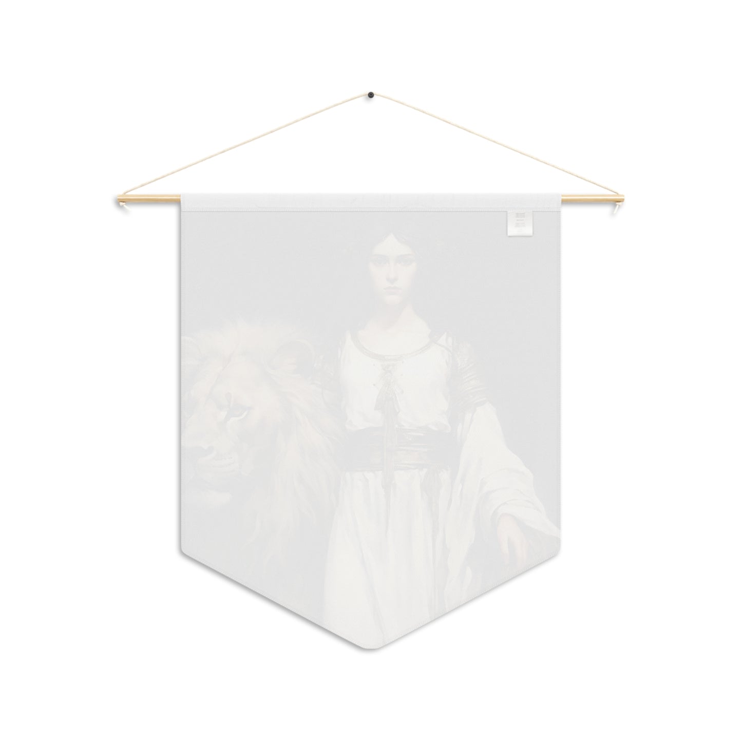 Saint Euphemia Wall Banner / Wall Hanging - Unique Religious Art for your home - Prayer room - Catholic Home Art - 18" x 21"
