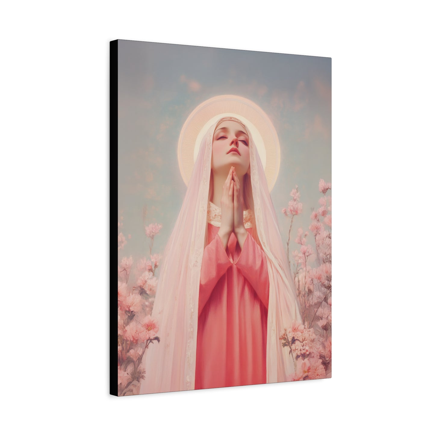 Saint Illuminata - Gallery Wrapped Canvas - Print - Religious Art for your Home - Catholic Art Print