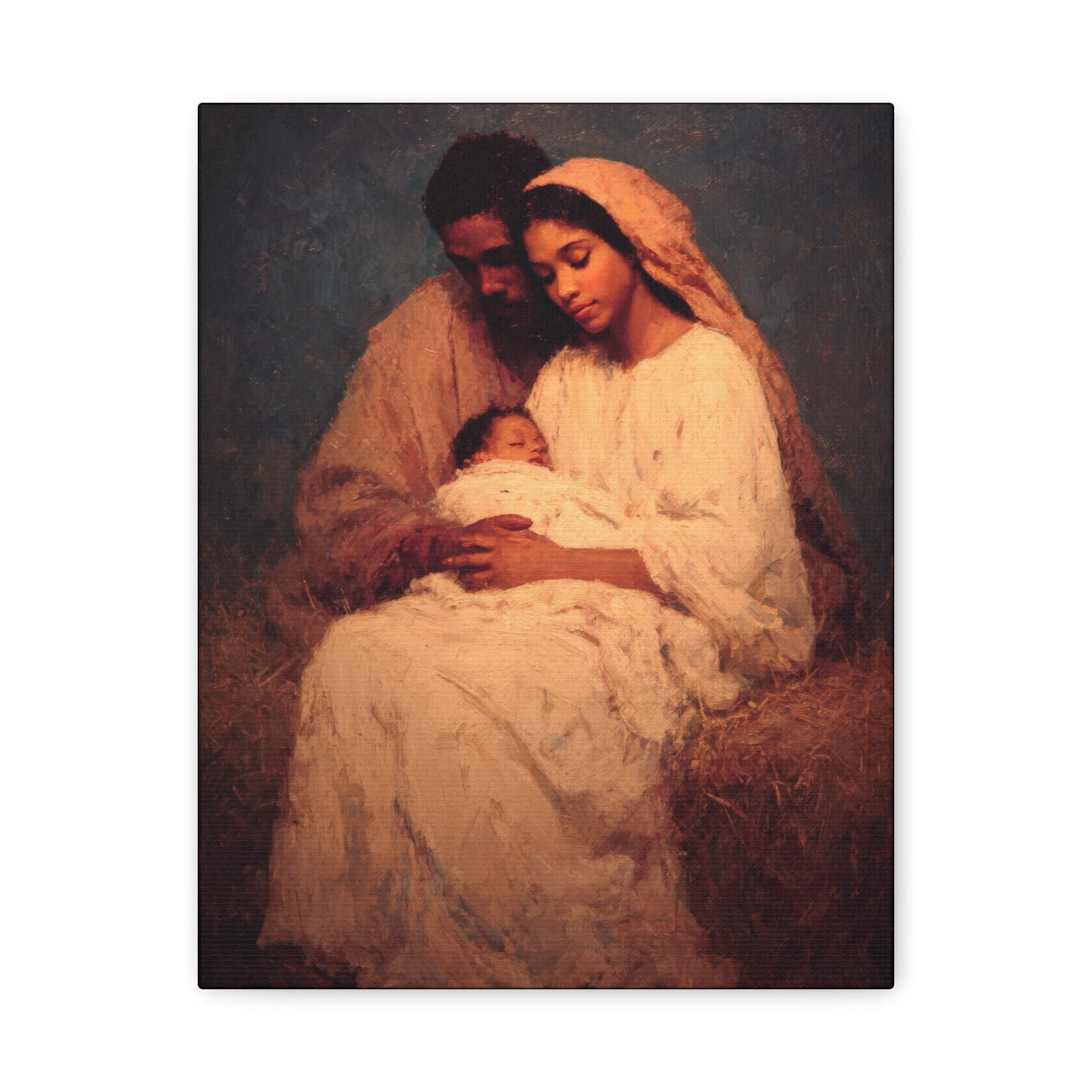 Love Made Visible in the Holy Family - Gallery Wrapped Canvas - Print - Religious Art for your Home - Catholic