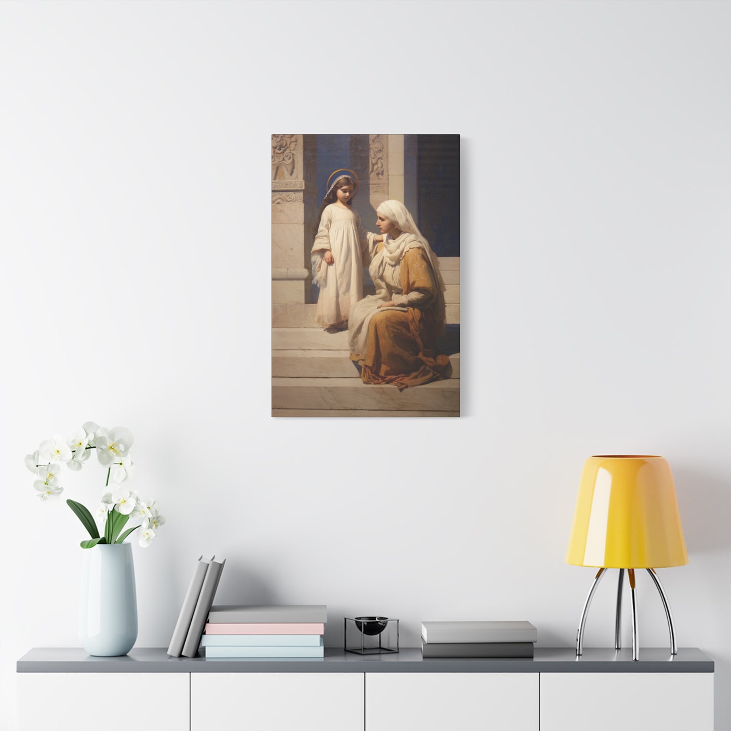 The Feast of the Presentation of the Blessed Mary - Gallery Wrapped Canvas - Print - Religious Art for your Home - Catholic