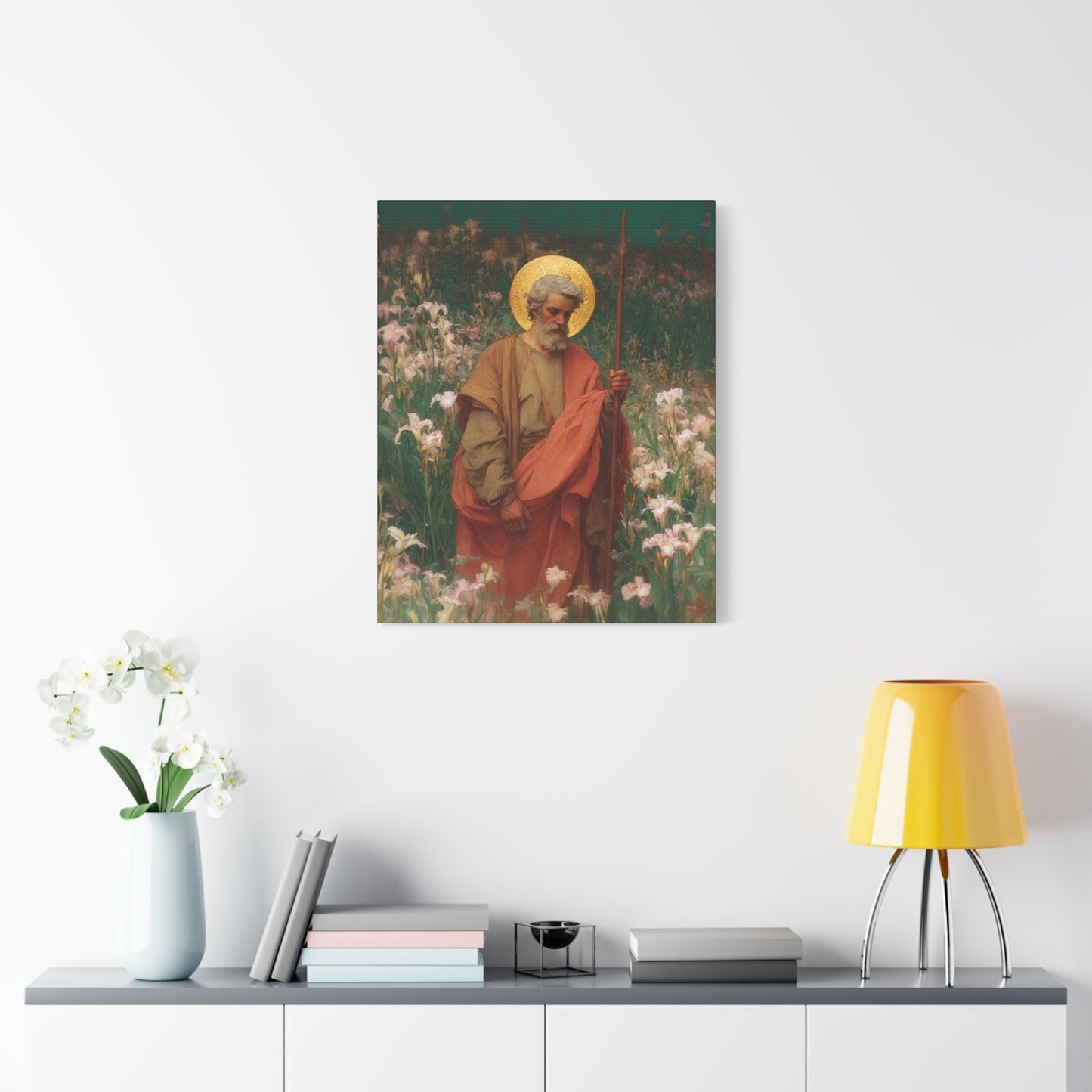 Saint James the Lesser -  Museum Wrapped Canvas - Sanctified Souls Print - Religious Art for your Home - Catholic Patron Saint Art