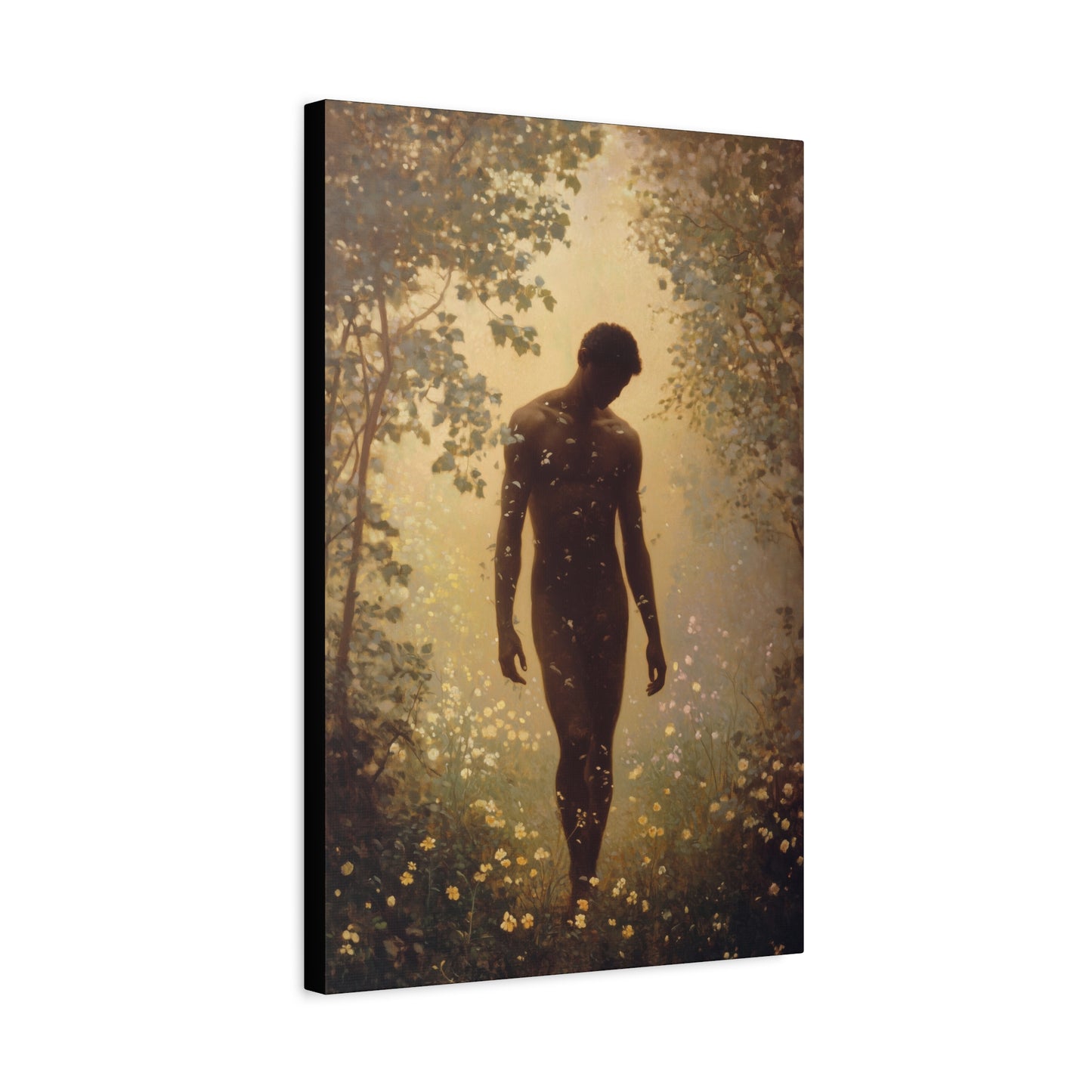 Saint Adam - Museum Wrapped Canvas - Sanctified Souls Print - Religious Art for your Home