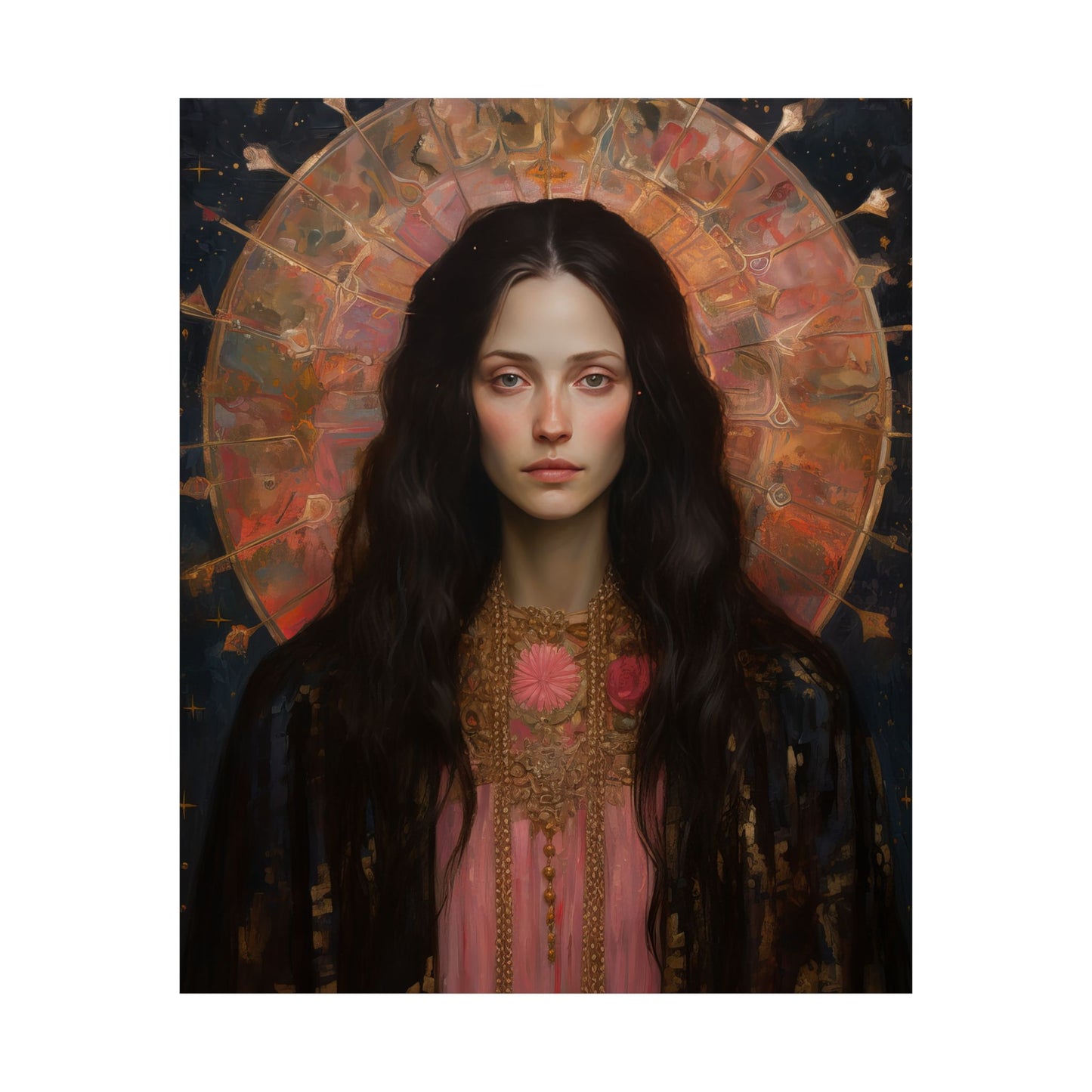 Saint Susanna - Sanctified Souls Print - Multiple Sizes - Premium Matte Vertical Posters
