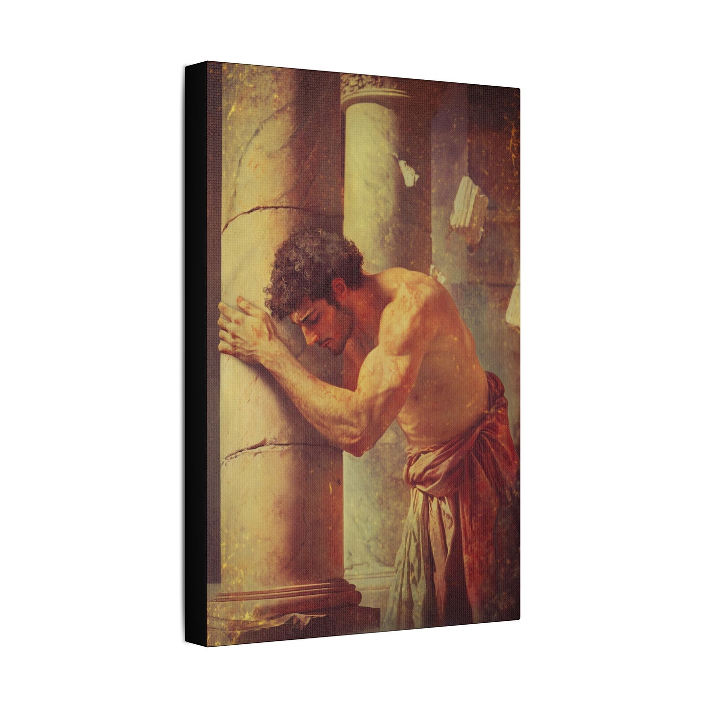 Samson - Museum Wrapped Canvas - Sanctified Souls Print - Religious Art for your Home