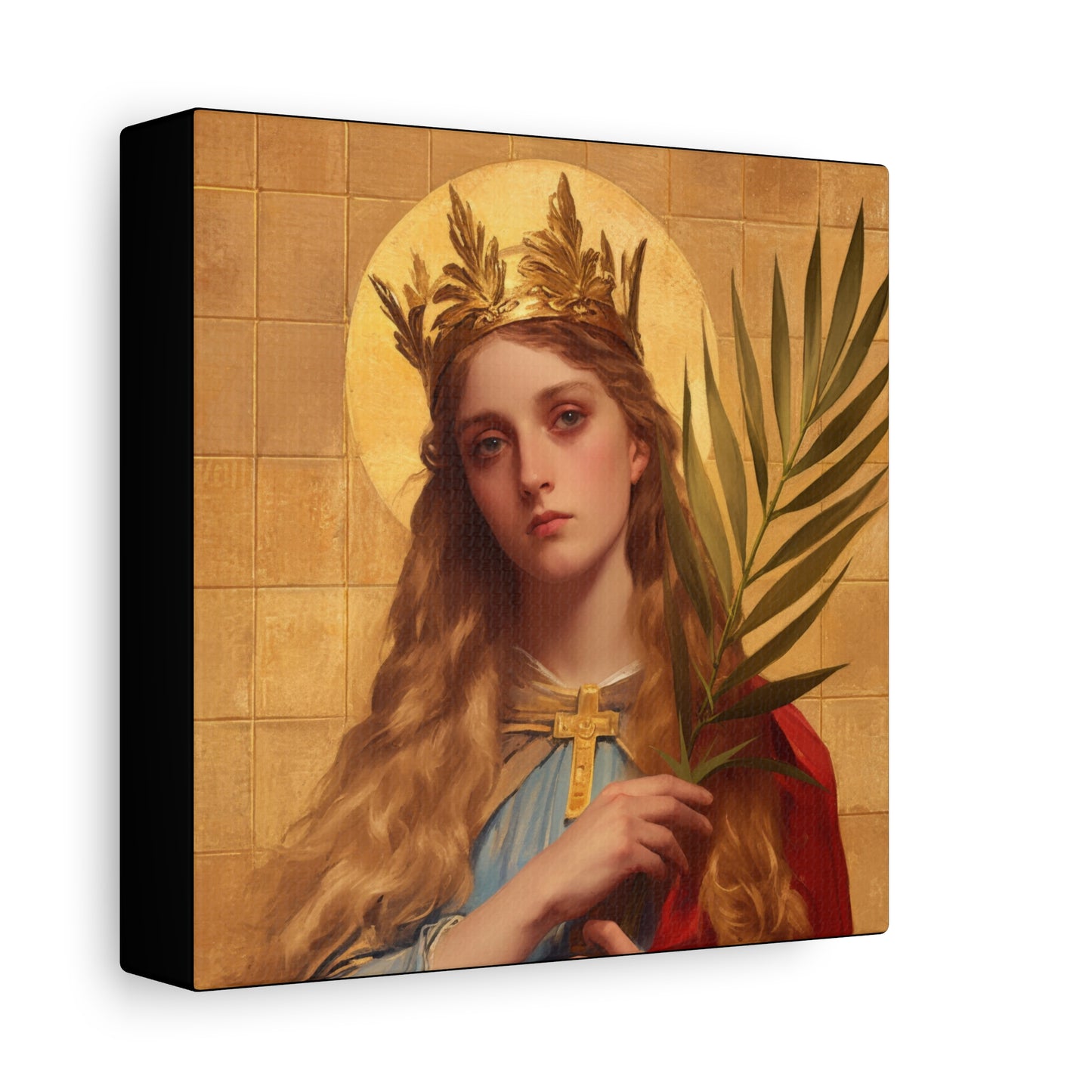 Saint Agrippina - Gallery Wrapped Canvas - Print - Religious Art for your Home - Catholic Art
