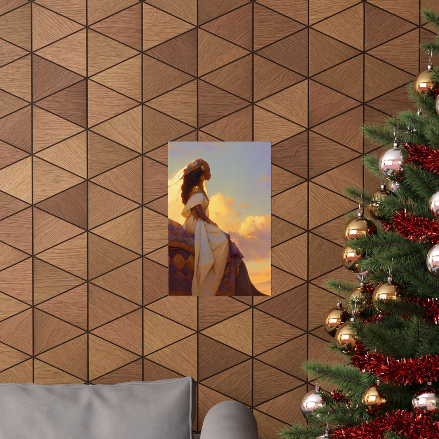 Queen of Sheba - Sanctified Souls Print - Multiple Sizes - Premium Matte Vertical Posters