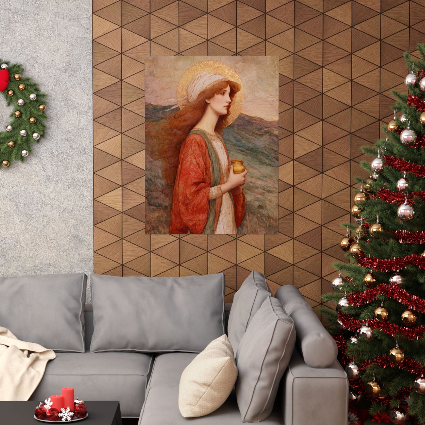 Saint Joanna - Sanctified Souls Print - Multiple Sizes - Premium Matte Vertical Posters