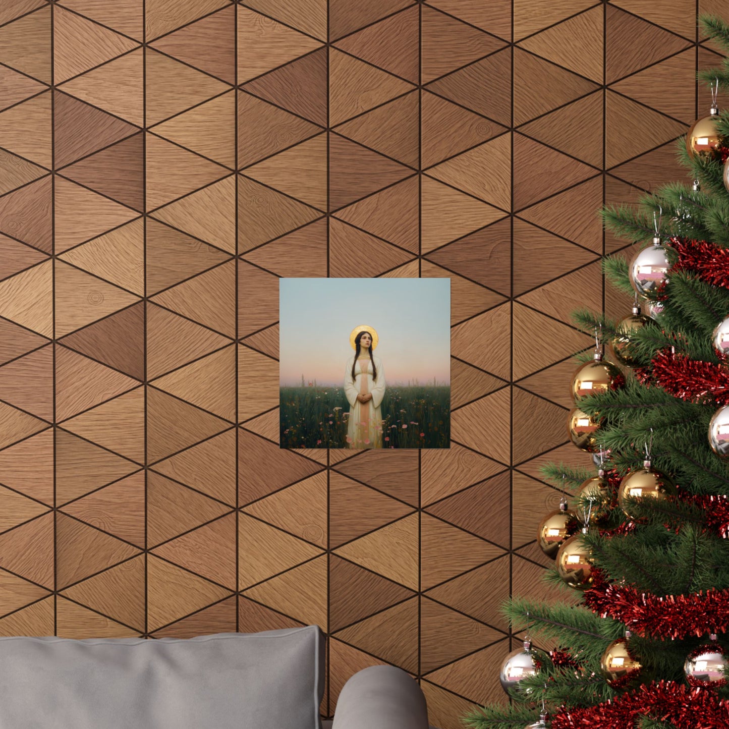 Saint Sabina - Sanctified Souls Print - Multiple Sizes - Premium Matte Vertical Posters - Patron Saint Art