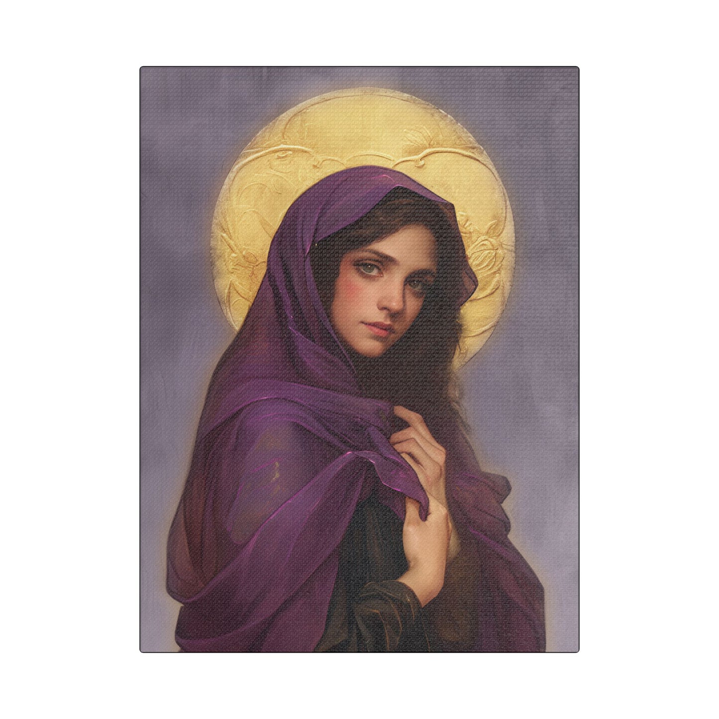 Saint Lydia Purpuraria / Lydia of Thyatira  - Museum Wrapped Canvas - Print - Religious Art for your Home - Christian print - Religious