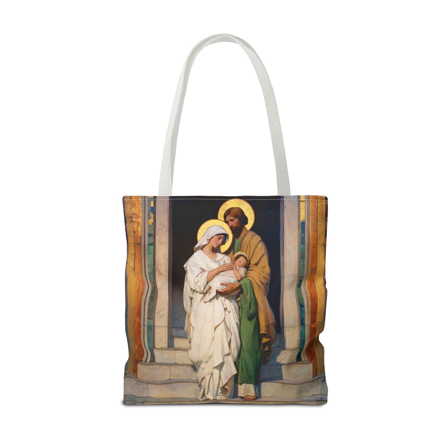 The Feast of the Presentation of the Lord - Holy Family - Tote Bag - Large Medium Small Faith Art Bag - Re-usable Tote Purse - Double Sided
