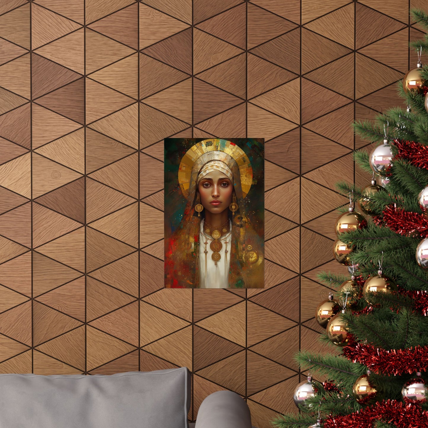Saint Julia of Carthage - Sanctified Souls Print - Multiple Sizes - Premium Matte Vertical Posters