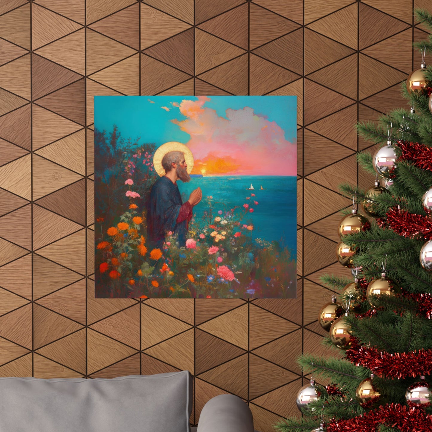 Saint Philip the Apostle - Sanctified Souls Print - Multiple Sizes - Premium Matte Vertical Posters