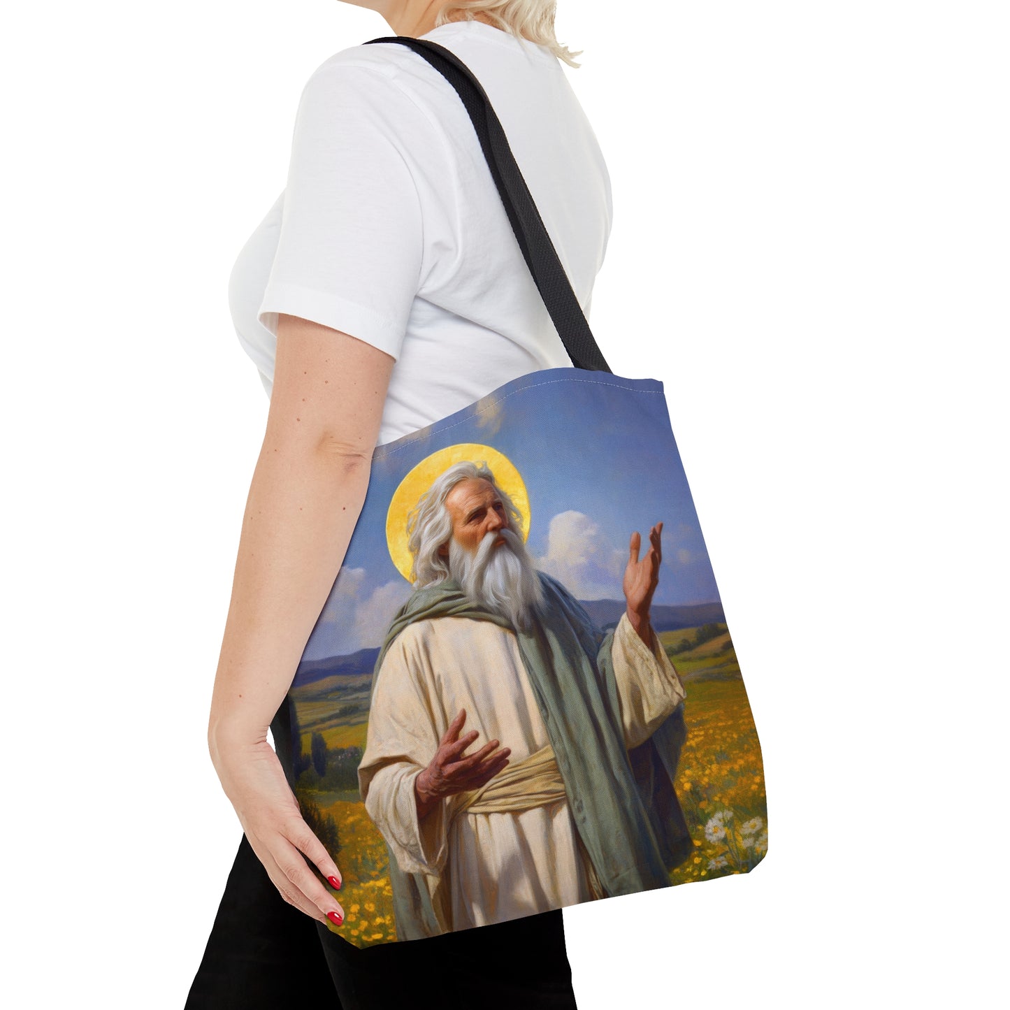 Saint Hilary of Arles - Tote Bag - Large Medium Small Faith Art Bag - Catholic Faith Purse