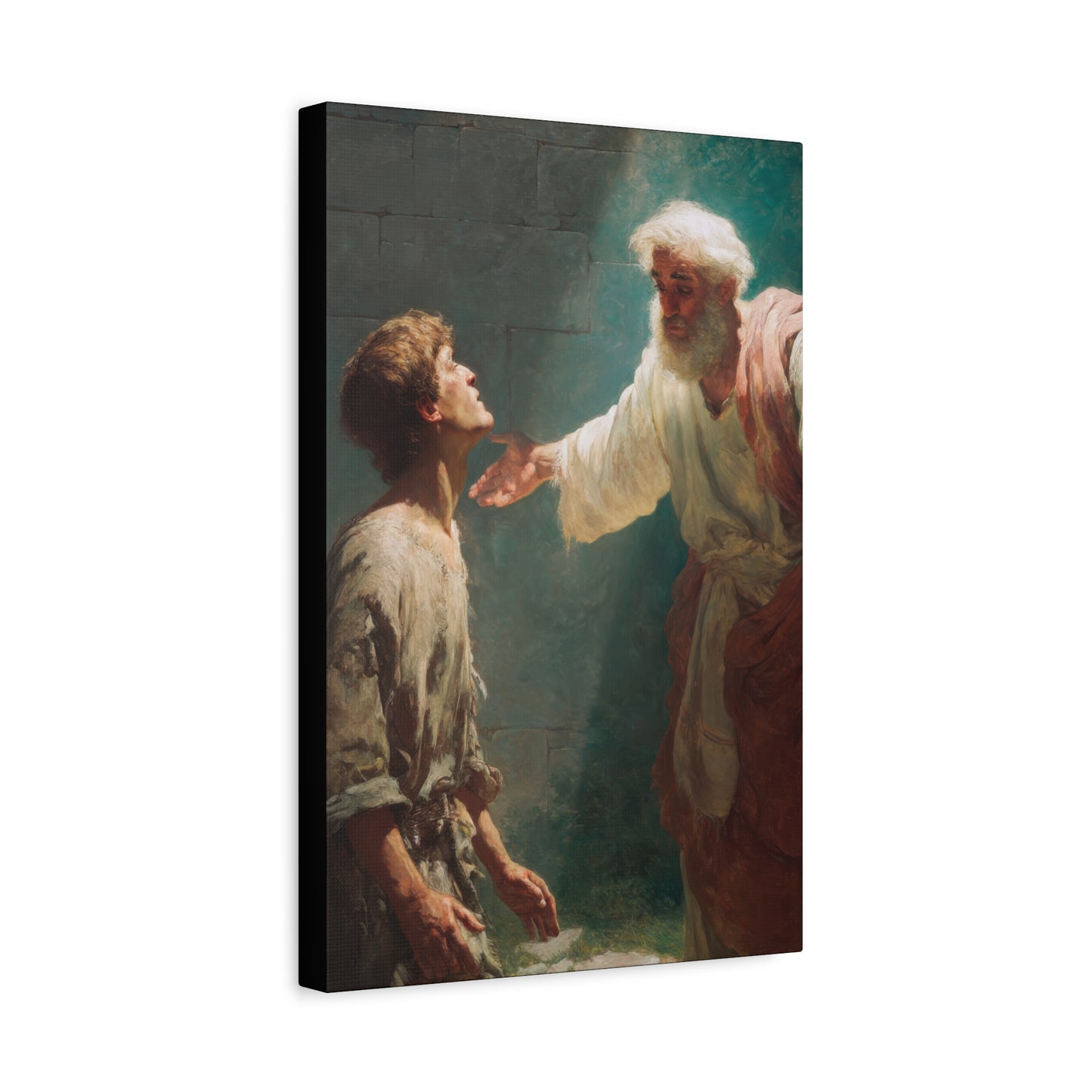 Homecoming of the Prodigal Son - Gallery Wrapped Canvas - Print - Religious Art for your Home - Catholic Art Print
