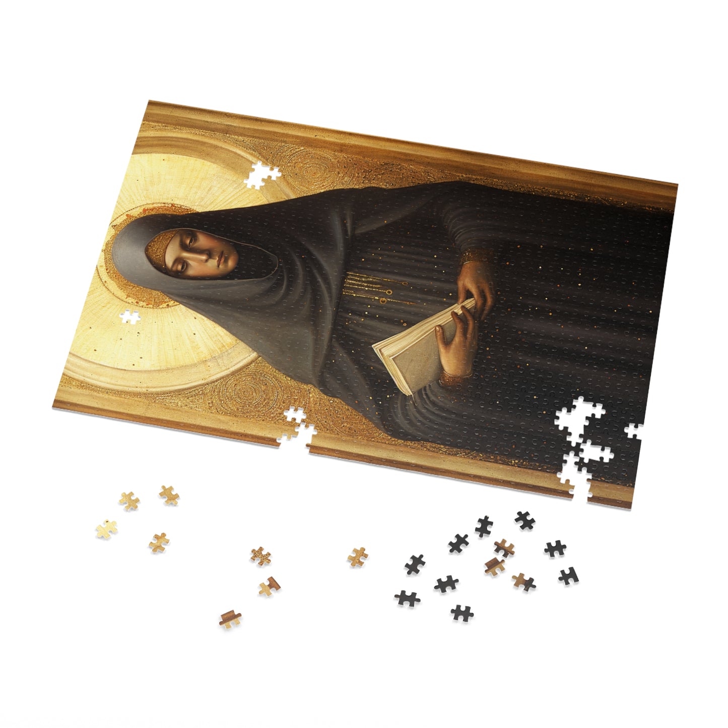 Saint Monica of Hippo - Puzzle and Keepsake Tin - Religious Jigsaw Puzzle (30, 110, 252, 500,1000-Piece) - Religious Puzzle