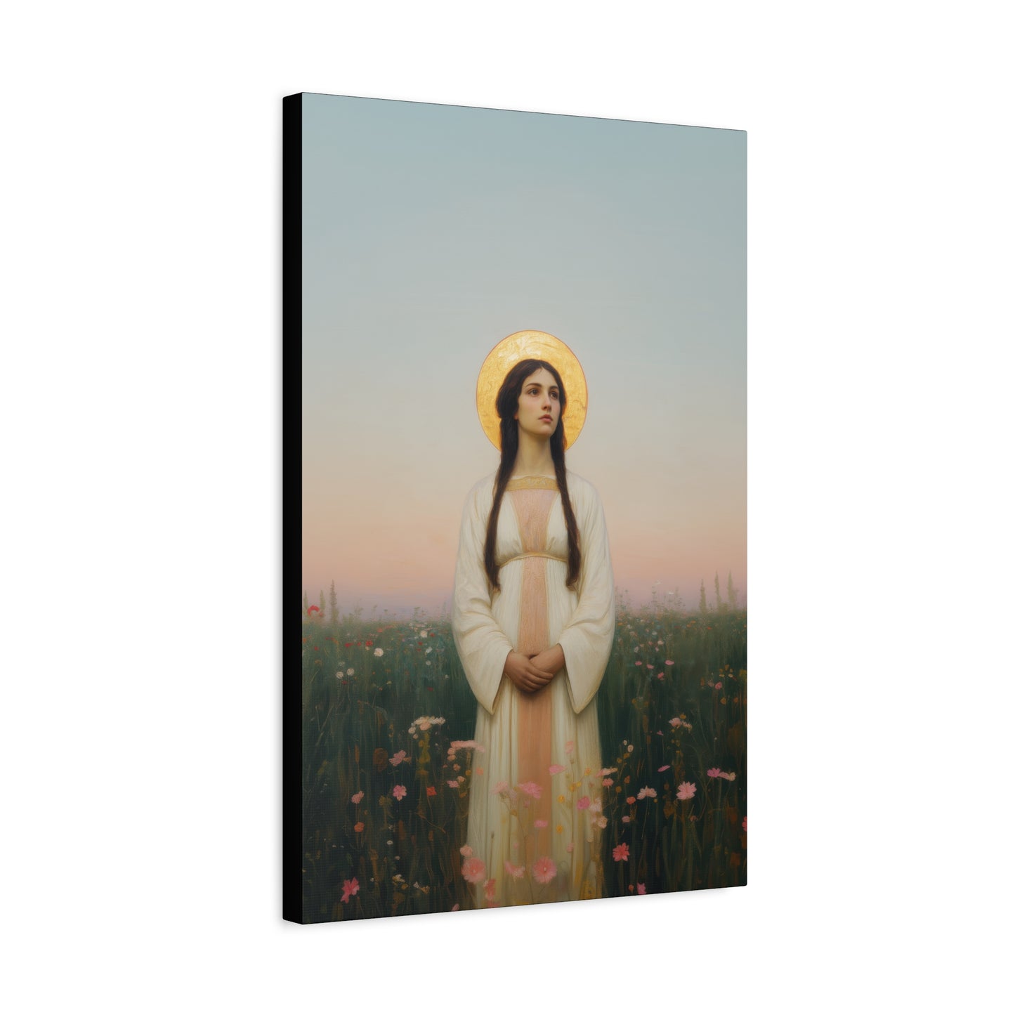 Saint Sabina-  Museum Wrapped Canvas - Sanctified Souls Print - Religious Art for your Home - Catholic Patron Saint Art