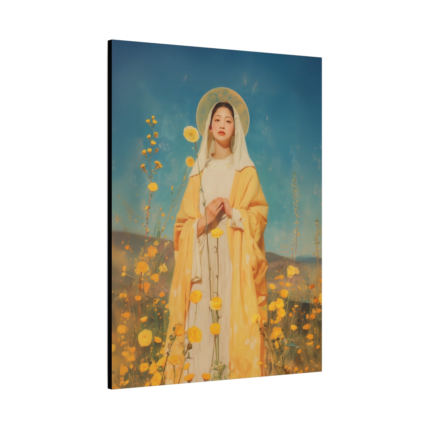 Saint Agatha Lin - Gallery Wrapped Canvas - Print - Religious Art for your Home - Catholic Art
