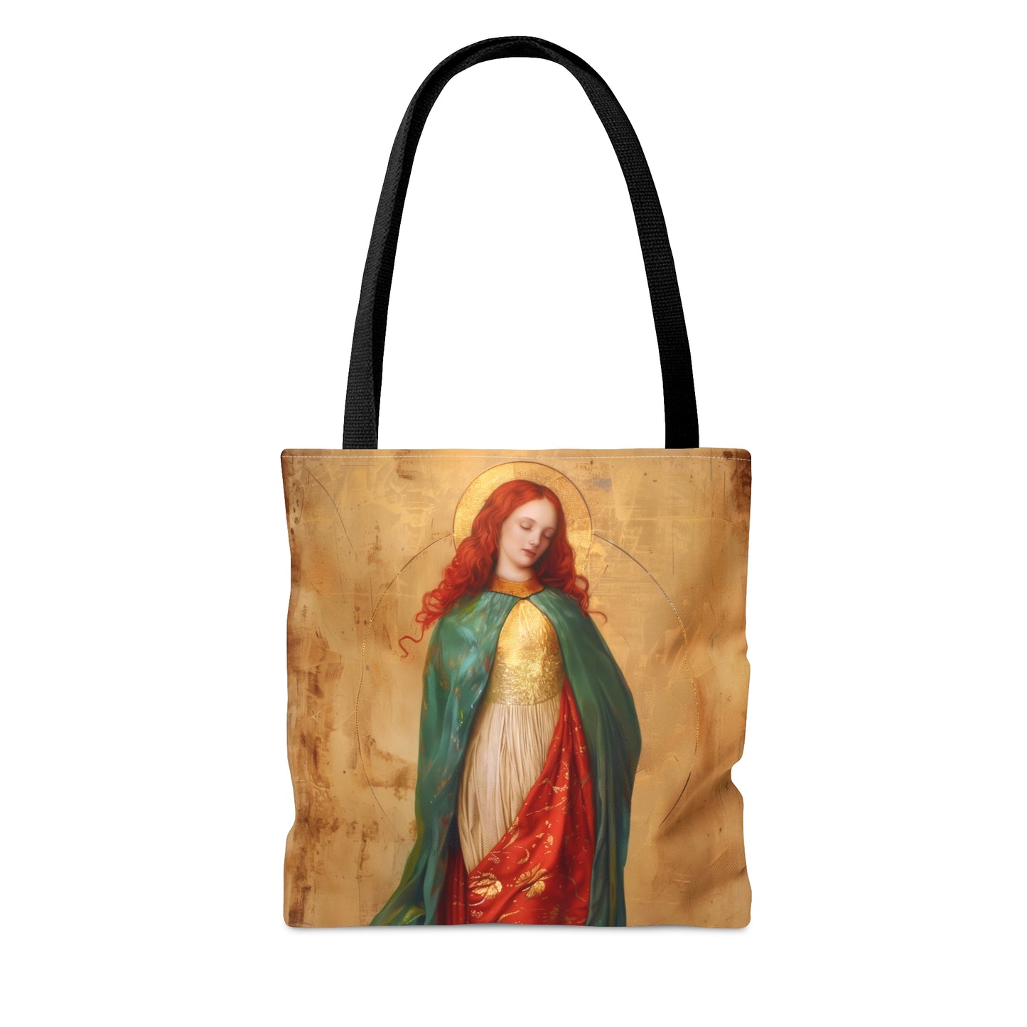 Resilient Spirit - Mary Magdalene's Faithful Path Tote Bag - Large Medium Small Faith Art Bag - Catholic Faith - Religious - Prayer Bag