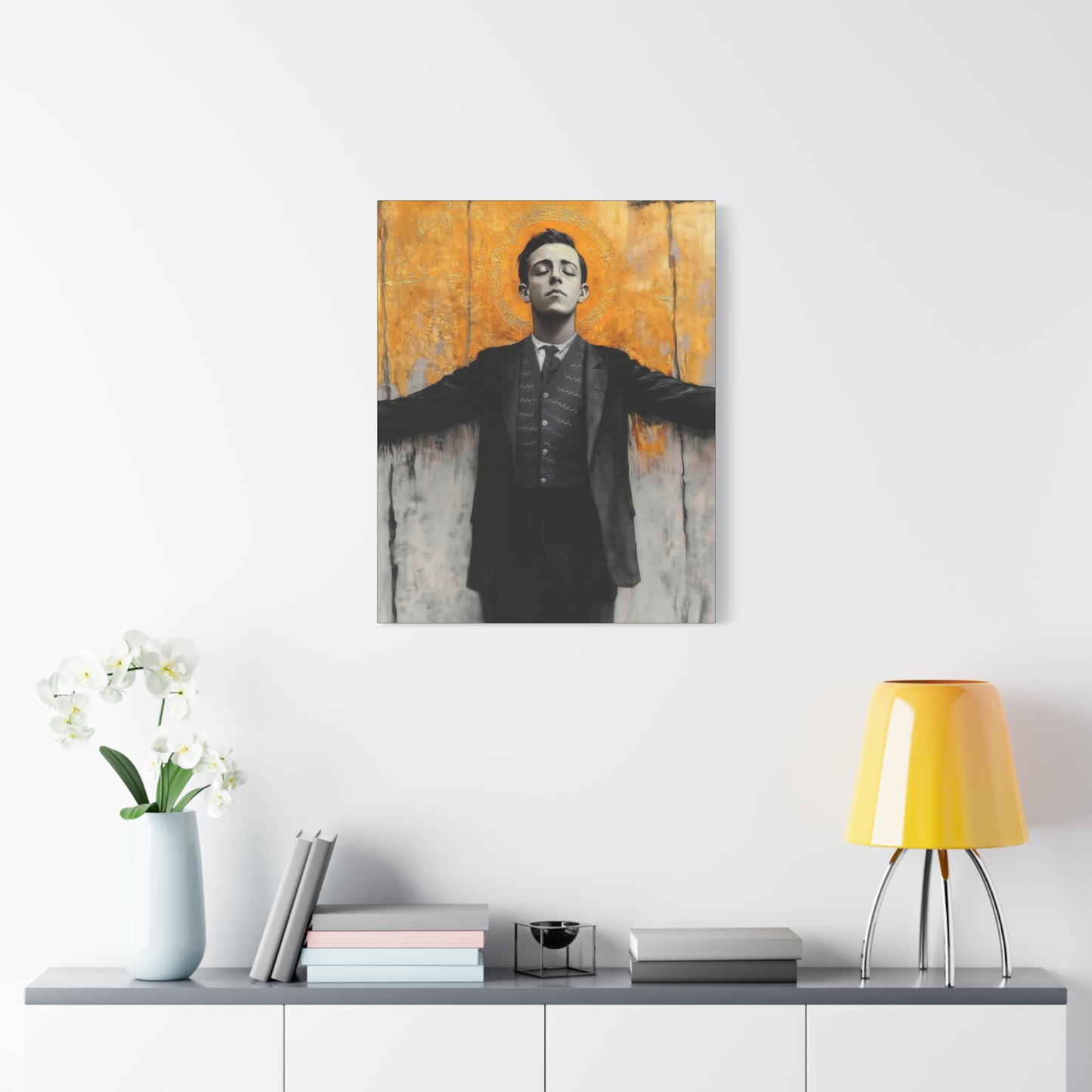 Blessed Miguel Pro- Gallery Wrapped Canvas - Print - Religious Art for your Home - Catholic Saint Art Print - Home Decor - Catholic Art