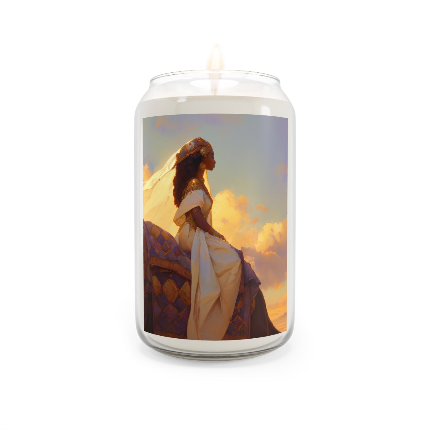 Queen of Sheba - Scented Prayer Candle, 13.75oz - Tall Size - Religious Prayer Candle