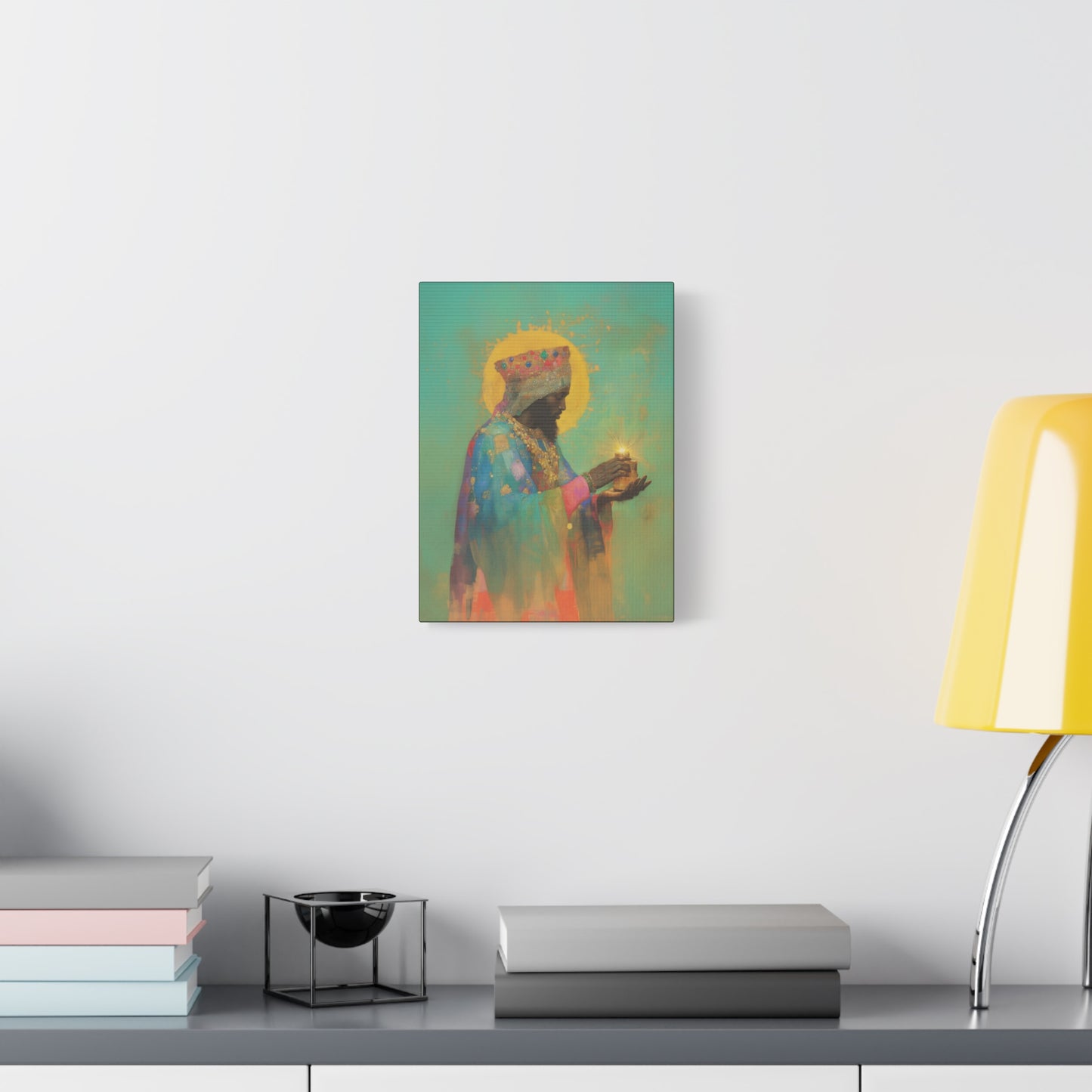 Balthazar and the Gift of Foretold Sorrow - 3 Wise Men - Gallery Wrapped Canvas - Print - Religious Art for your Home - Catholic