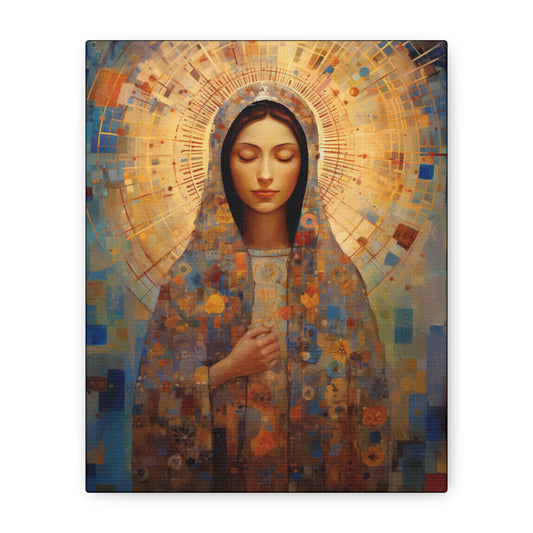 The Virgin of the Americas : Our Lady of Guadalupe Museum Wrapped Canvas Print - Multiple Sizes - Catholic Home art