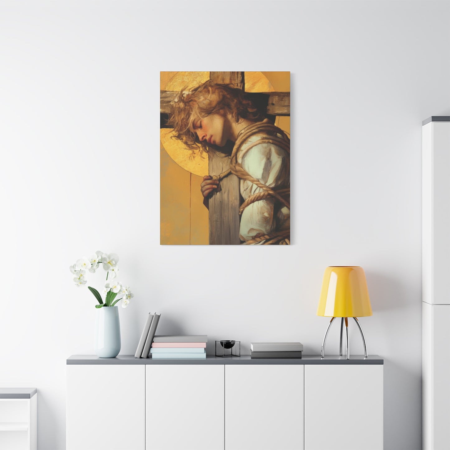Saint Dismus, The 'Good Thief' - Gallery Wrapped Canvas - Print - Religious Art for your Home - Catholic Art