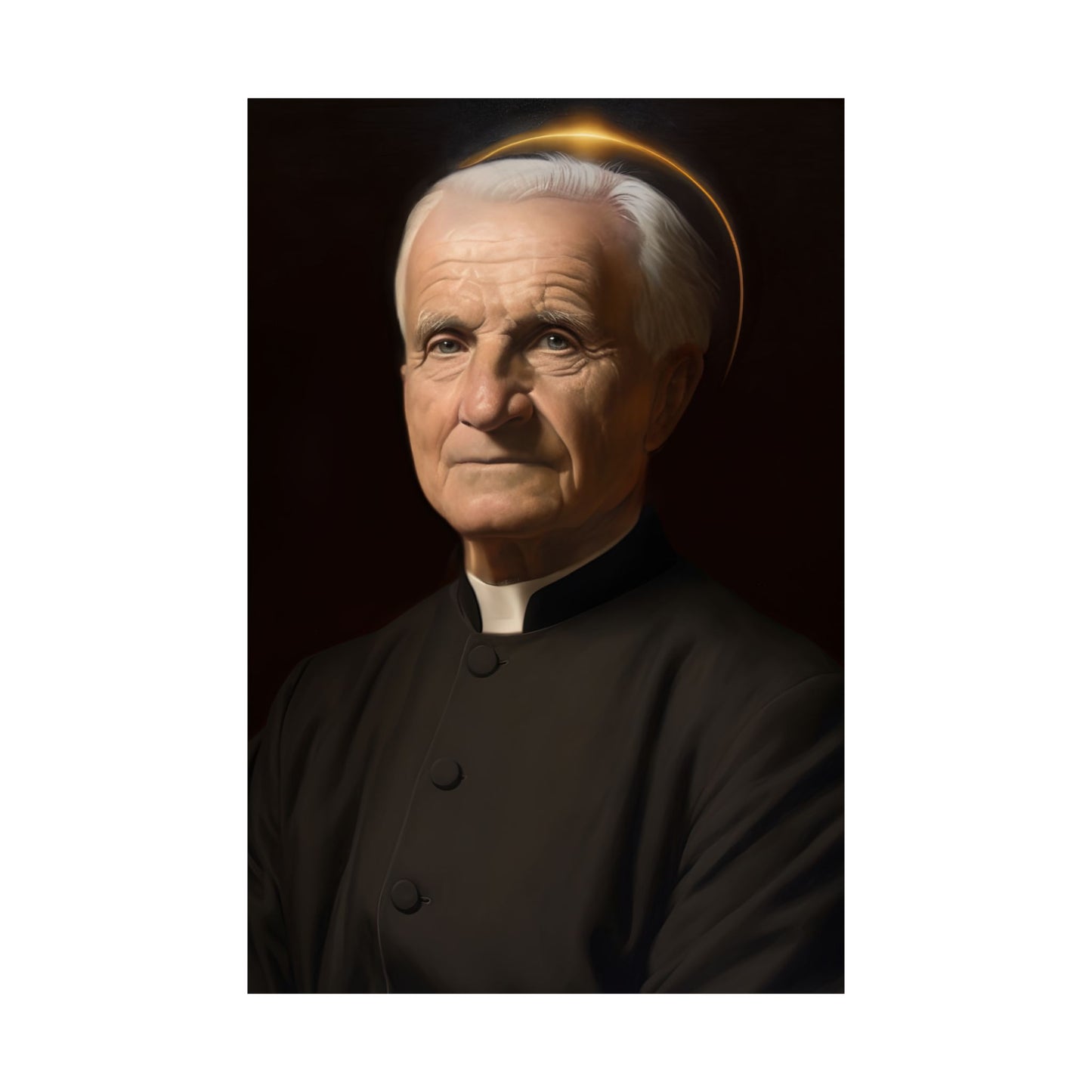 Saint André Bessette  - Sanctified Souls Print - Multiple Sizes - Premium Matte Vertical Posters