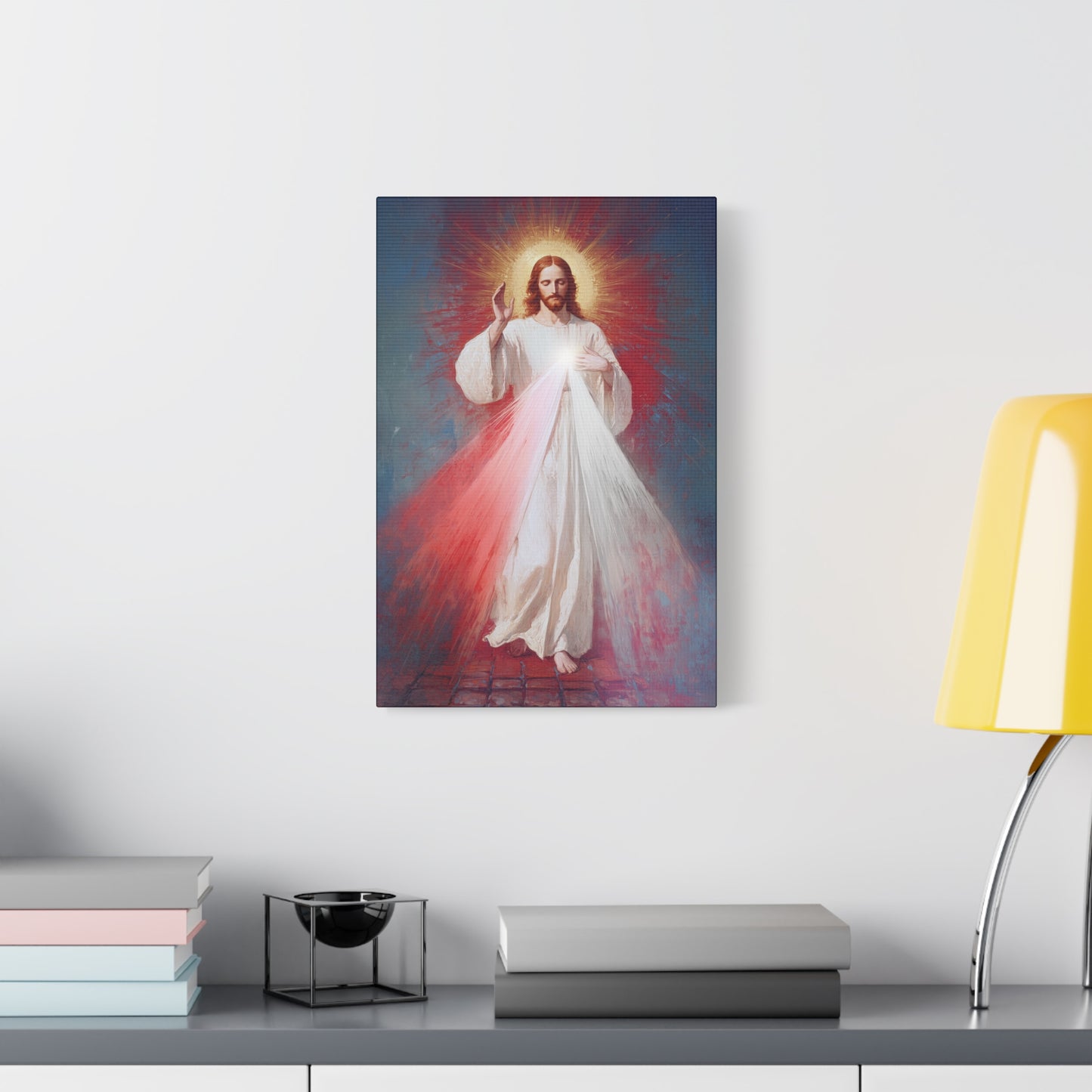 The Divine Mercy - Our Lord Jesus Christ - Gallery Wrapped Canvas - Print - Religious Art for your Home - Catholic