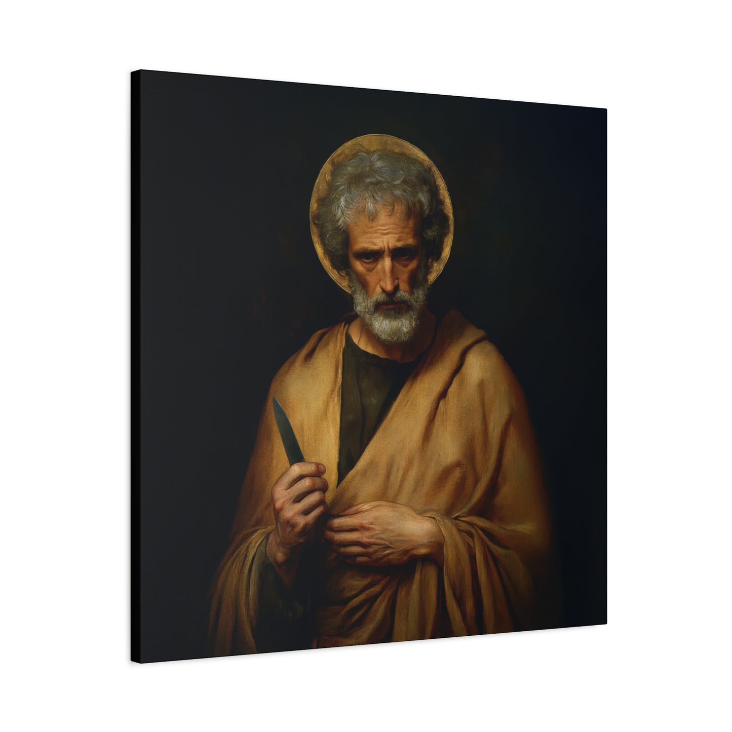 Saint Bartholomew the Apostle  - Gallery Wrapped Canvas - Print - Religious Art for your Home - Catholic