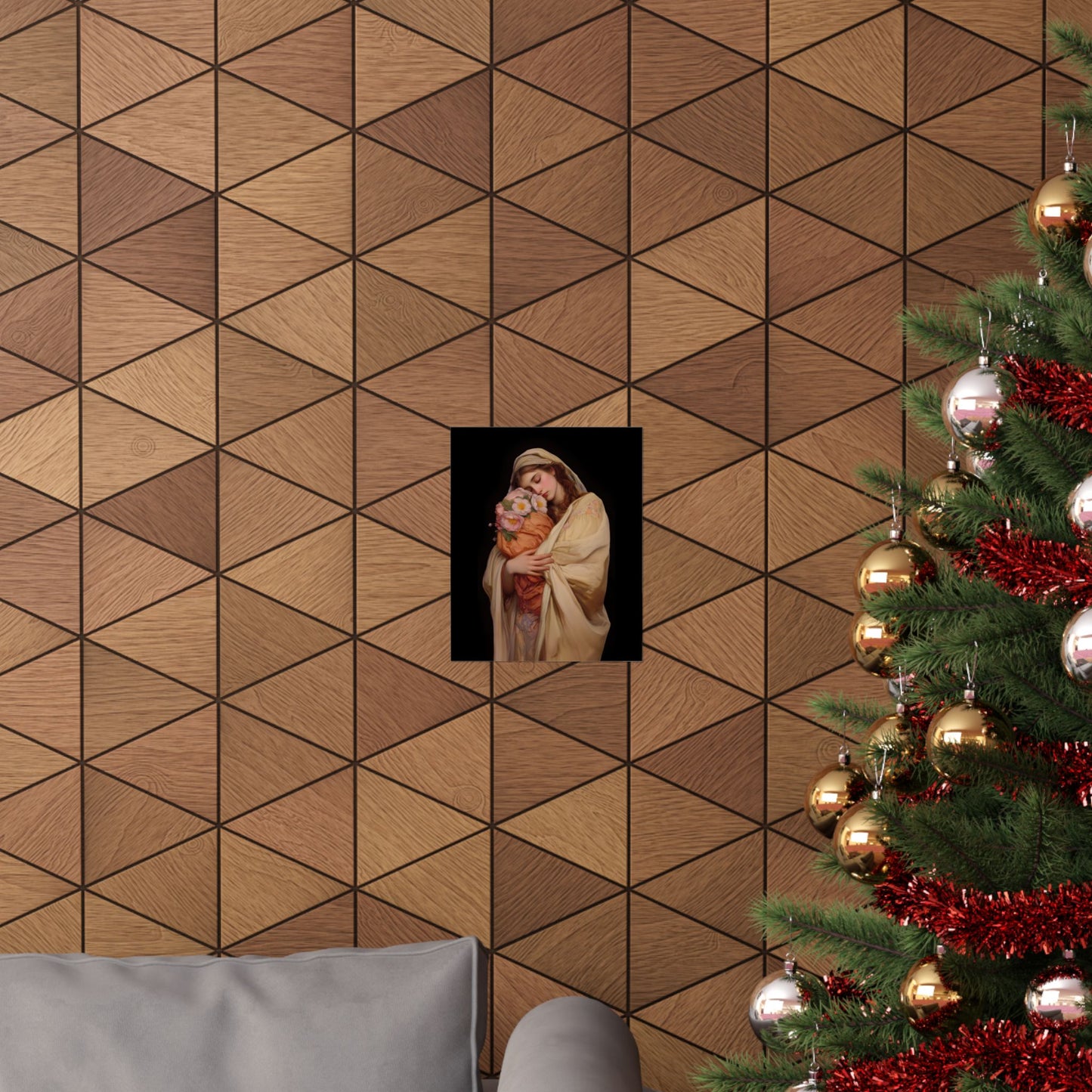 The Silent Cry of the Holy Innocents - The Feast of the Holy Innocents - Multiple Sizes - Premium Posters - Catholic Art - Christian