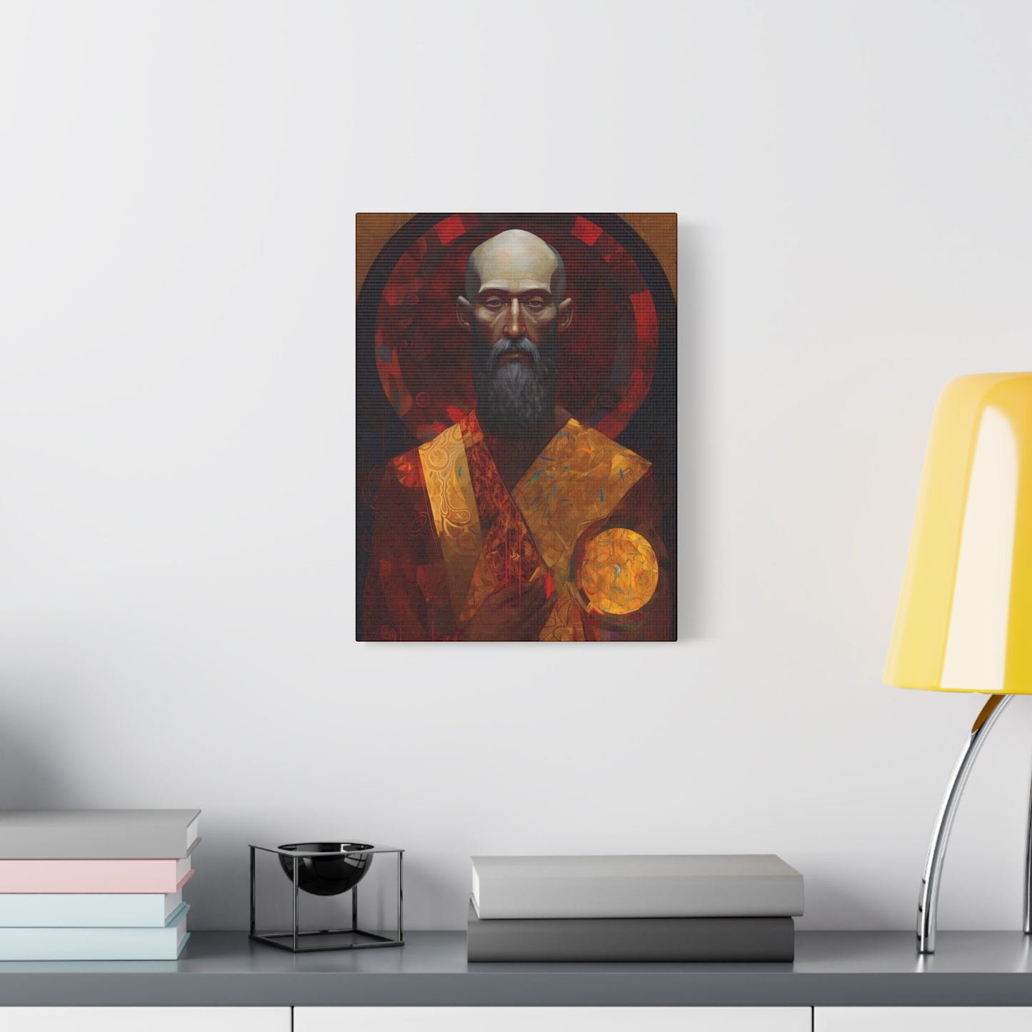 Saint Bartholomew Canvas Print - Multiple Sizes - Catholic Home art - Museum Wrapped Canvas - Sanctified Souls Print