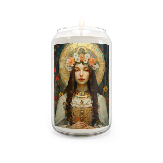 Saint Dorothy - Scented Prayer Candle, 13.75oz - Tall Size - Religious Prayer Candle - Catholic Art