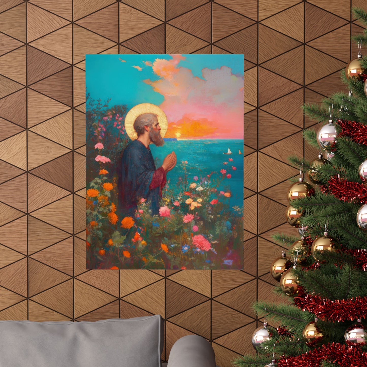 Saint Philip the Apostle - Sanctified Souls Print - Multiple Sizes - Premium Matte Vertical Posters